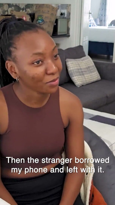 This natural tits EBONY TEEN swore she was a good girl... gasped on my cock till she creamed | Clip 1