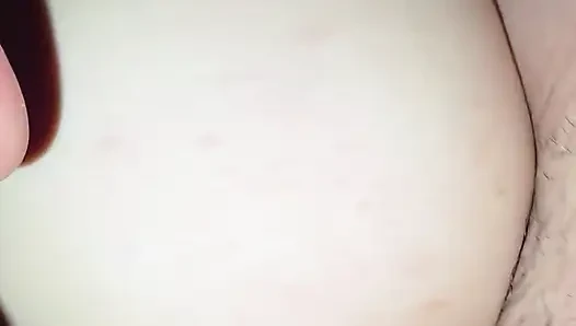 Fingering pussy and anal