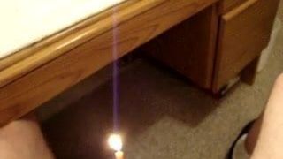 CBT candle sounding insertion & wax on cock and balls