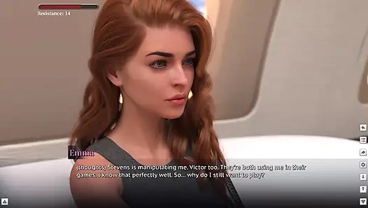 Grenzen der Moral - die Geschäftsreise nach Paris mit Victor Wird Emma cross the Line? - Teil 1