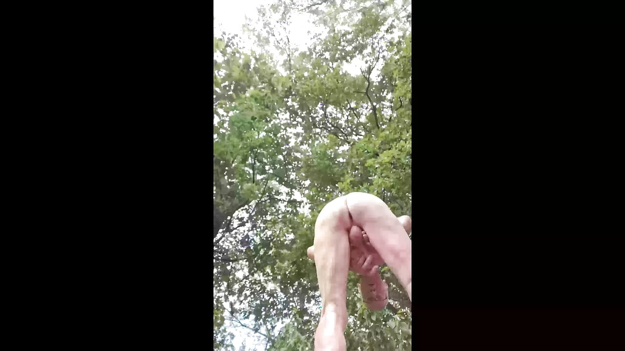EXHIBITIONIST GRANDPA DADDY PUBLIC OUTDOOR NAKED CRUISING CUMSHOT