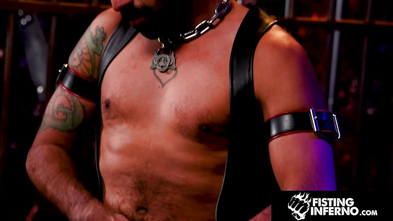 FISTING INFERNO - Backroom Strangers Unleashed - Fisting Inferno's Pup Hades Ruins Jace's Ass