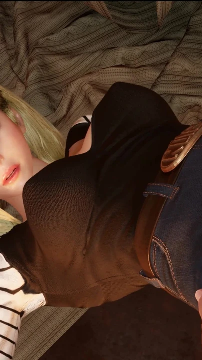 Android 18 from Dragonball hard fucked | Clip 1