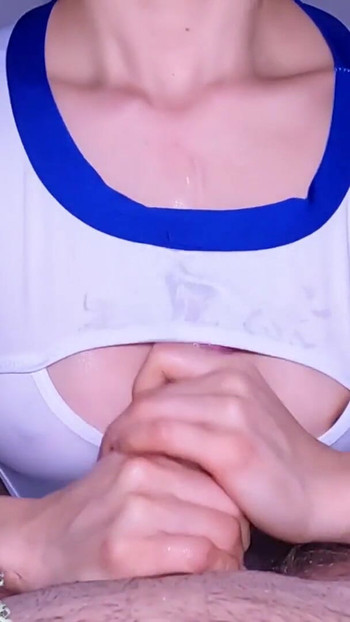 Thrilling moment from "REAL Big Natural Tits Japanese School Girl Fucking for the FIRST TIME"