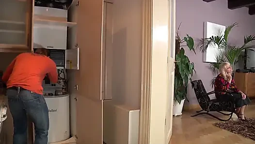 Granny Fucked My Boyfriend_scene 2 GILF Needs Young Cock
