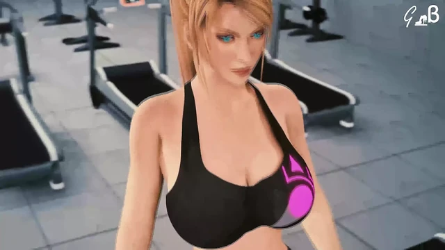 Samus Aran тренируется (версия в одежде)