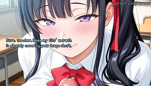 Girls from Saimin Seishidou are passing teacher's special exam (Sex JOI)