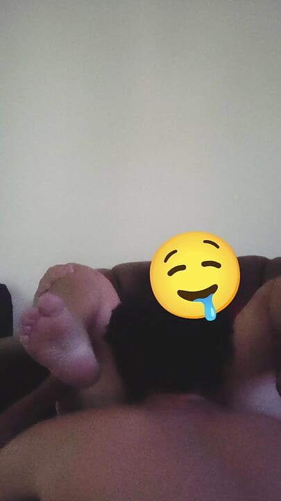 My neighbor licking my pussy so wet