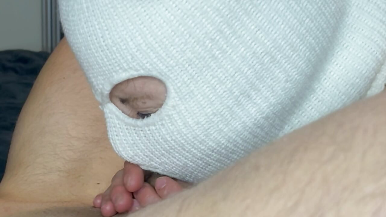 Amateur Wife Blowjob 7 Min - Slow Buildup to Huge Hand Cumshot