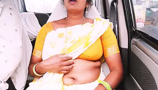 Seks mobil India. Pembantu rumah tangga mencoba ngentot dengan pemilik rumah. Telugu Dirty Talks.