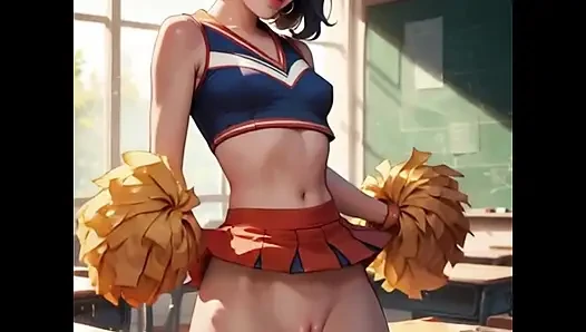 MY FRIENDS TAKE TURNS HAVING SEX WITH MY GIRLFRIEND WITH SMALL TITS, CHEERLEADER AND A PERFECT BODY