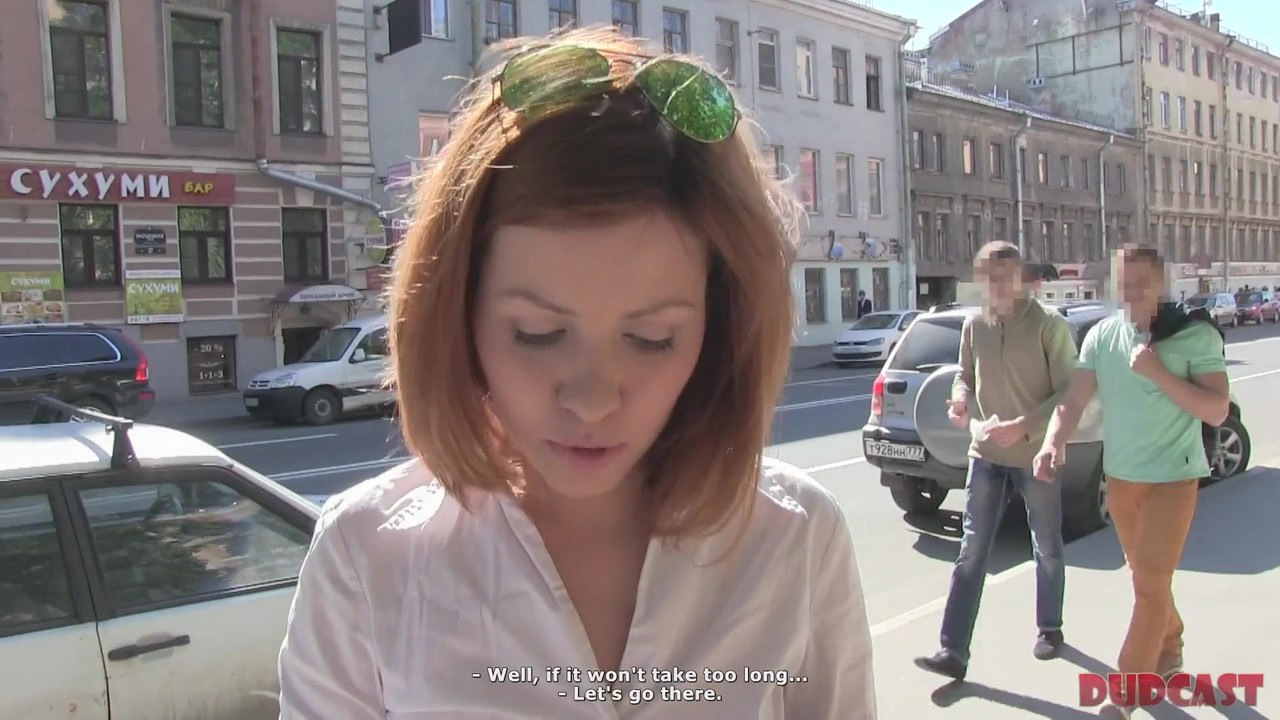 红发女郎在试镜时被操