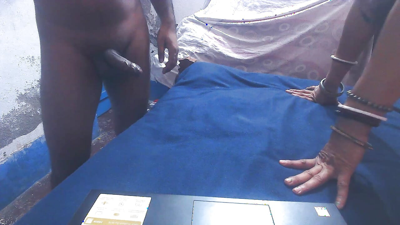 Lady Teacher Fucks Hard with a Working Partner