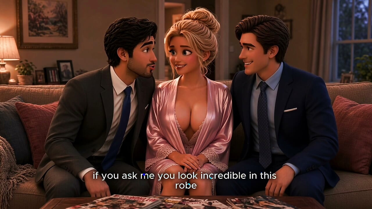 Horny Blonde got fucked by TWO STRANGERS