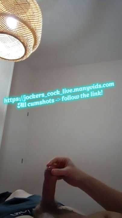 I jerk off my big cock every day because my stepmom loves a lot of cum on her tits  #17