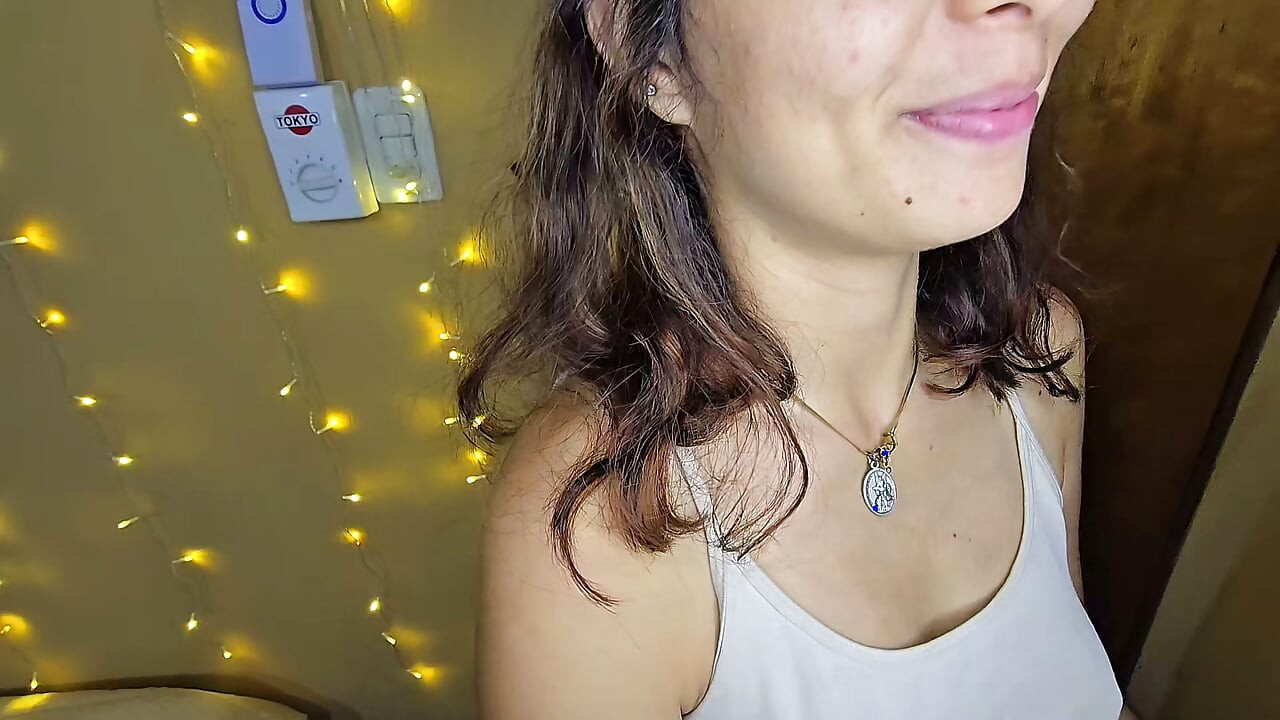 Cheating girlfriend hides her lover in the closet while her husband fucks her and her lover watches her get fucked