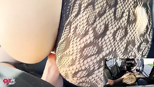 Blonde Nylonnutte Lässt Sich Gefesselt En Arsch Ficken!!