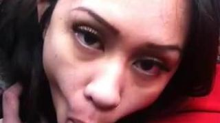 Pinay Sucking Dick In The Car pt.2