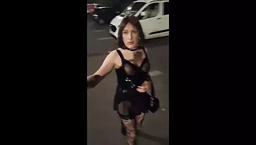 Ночная прогулка в качестве уличной проститутки