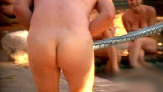 Male celebrity Adam Wylie nude ass video