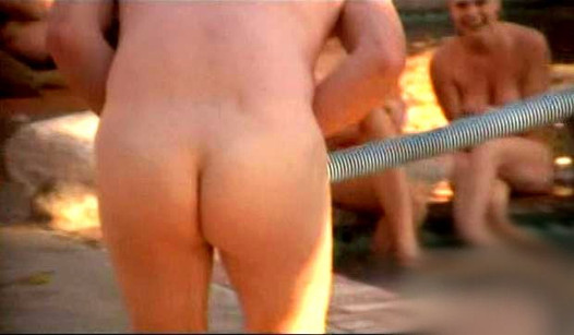 Male celebrity Adam Wylie nude ass video