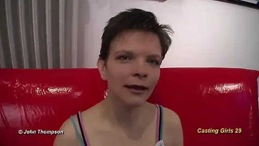 Обнаженный кастинг с Susan White, минет и камшот на лицо