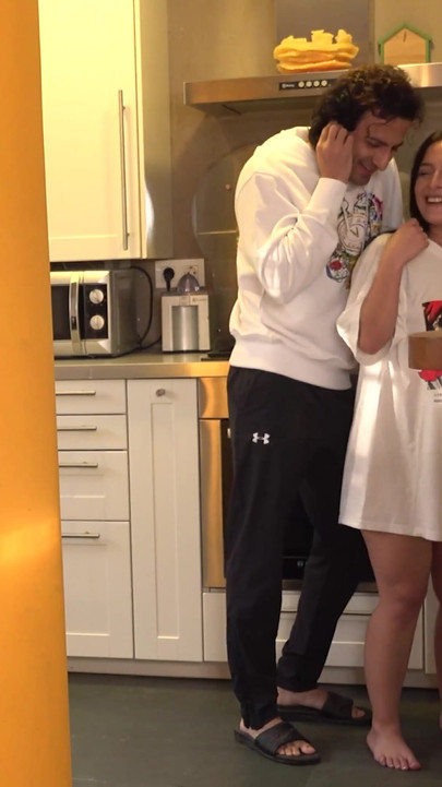 Iconic moment from "Cute Teen step Sis Disturbed Big Bro and Got Ass Fucked"
