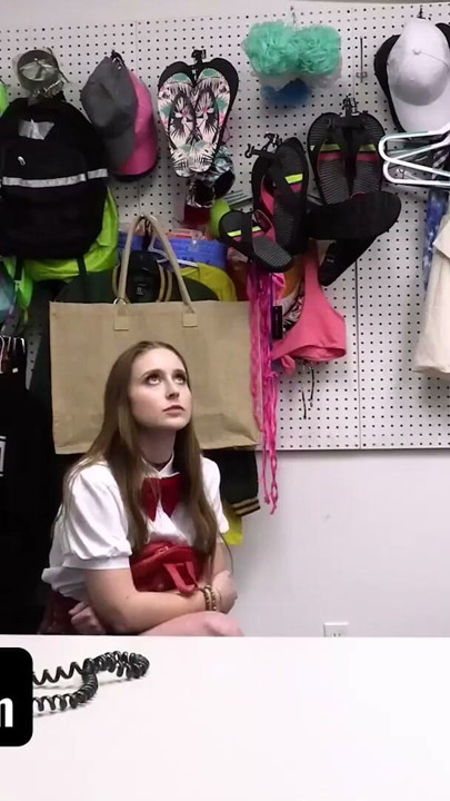 Shoplyfter! Horny Virgin Gets Caught Stealing Condoms and Ends Up Getting Fucked By A Security Guard | Clip 1