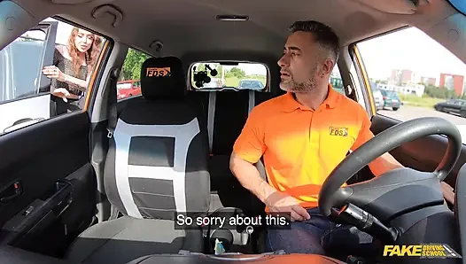 Fake Driving School - eden ivy rela dientot demi diskon saat lagi tes mengemudi