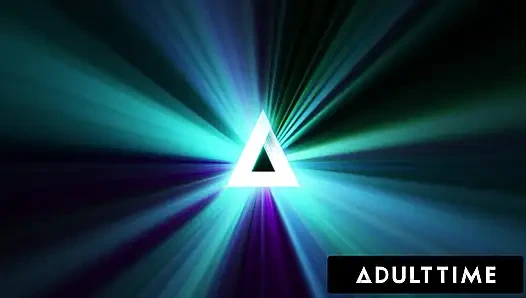 ADULT TIME - Oiled Up Naturally Stacked Rissa May Craves Thick Cock In Her Ass While Fingered