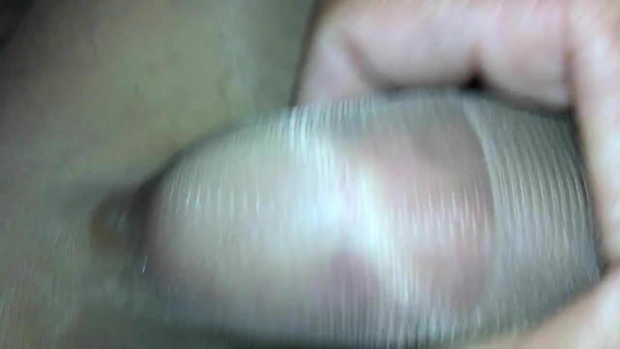 Shiny pantyhose jack off