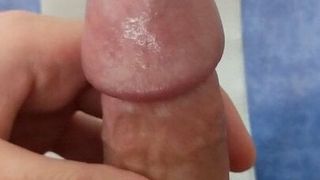 Cumming out ribbed ouch sound