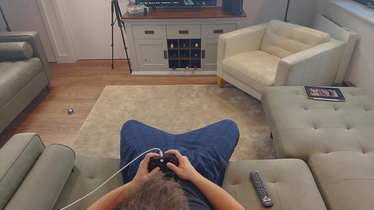 Cute Bottom Interrupts My Gaming