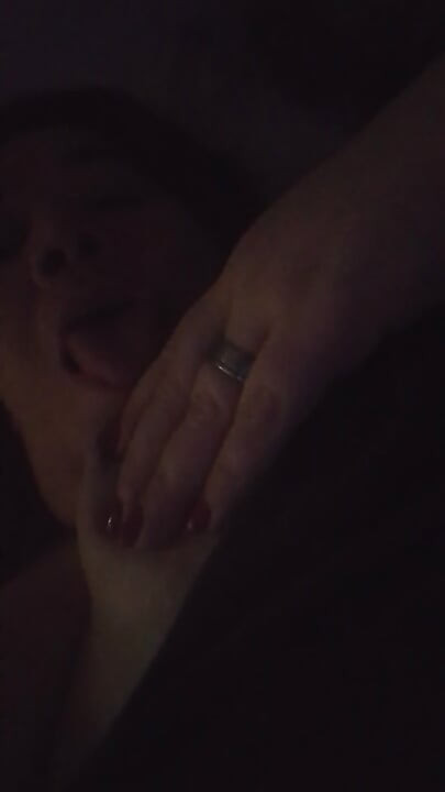 A hot masturbation