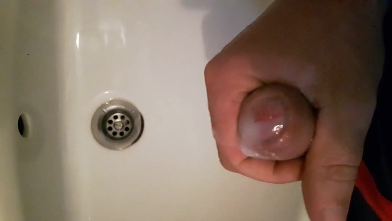 Masturbating