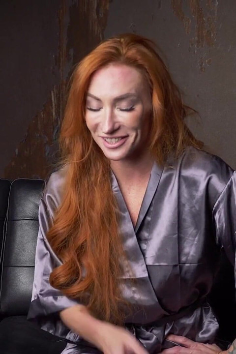 Bondage Redhead Sophia Locke Giggles During Quality Assurance