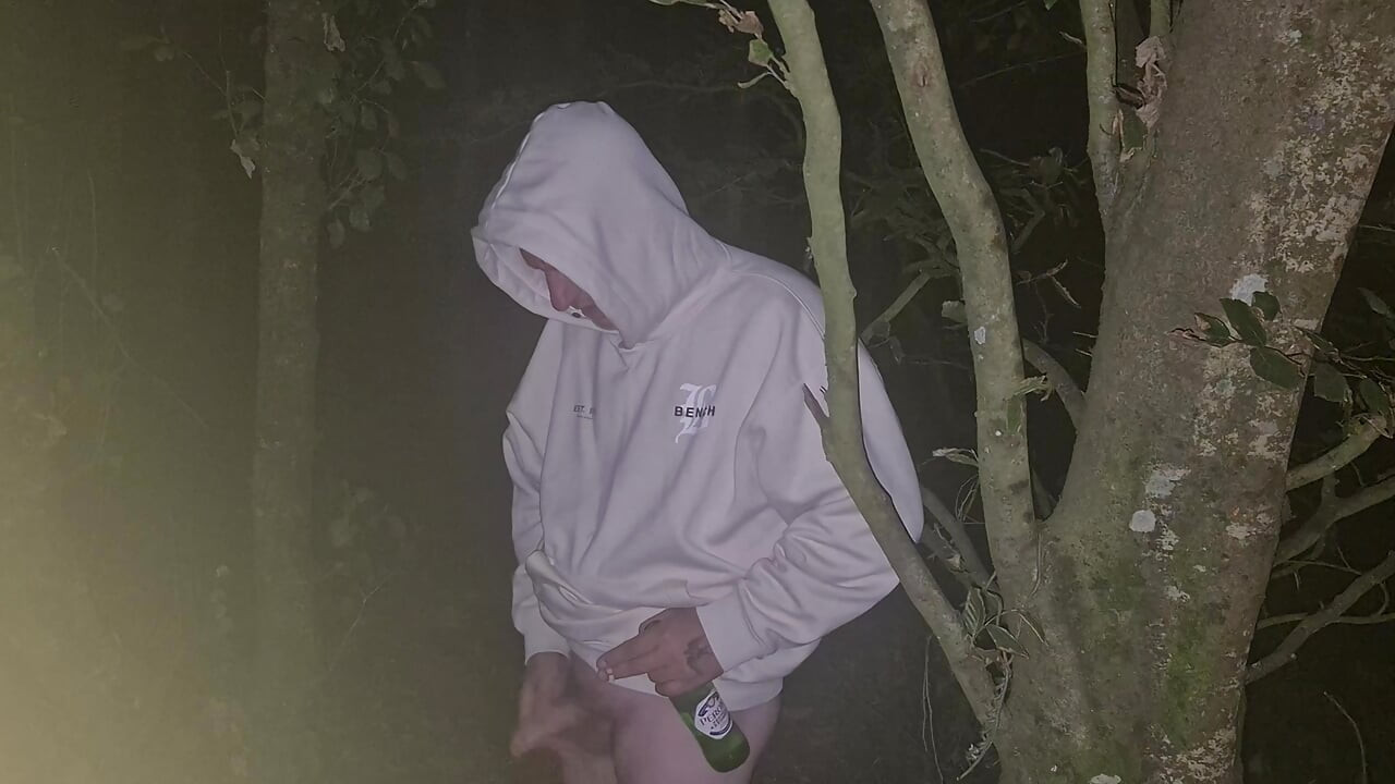 In the woods