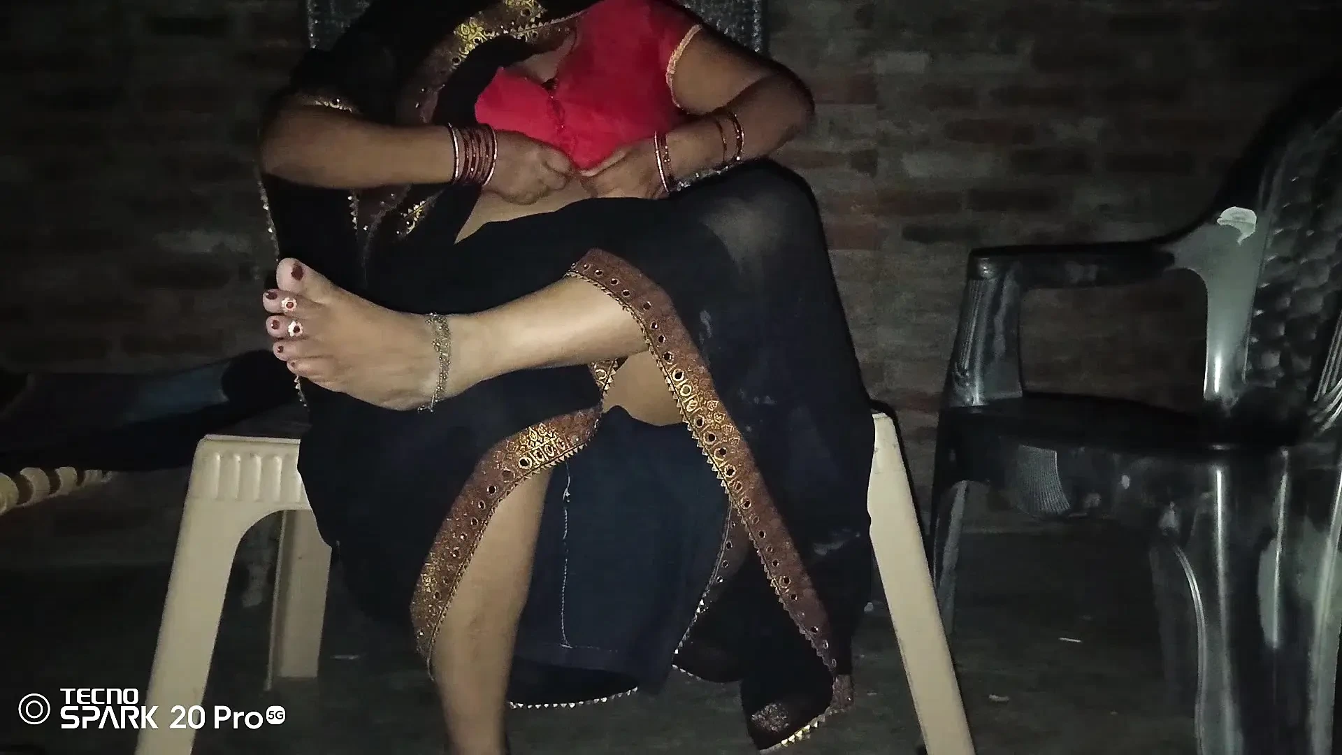 Desi bhabhi very hardcore chudai in black saari