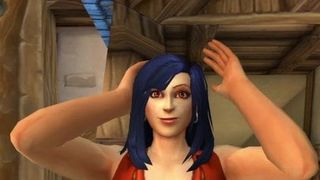 Menschlicher weiblicher sexy Tanz (World of Warcraft)