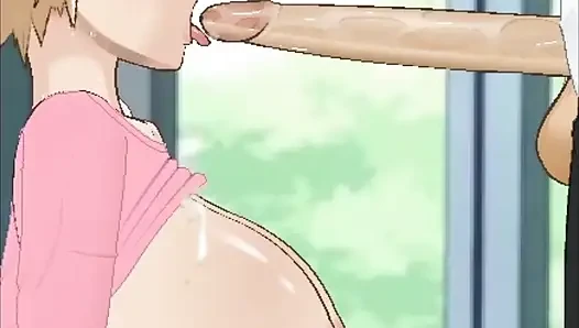 Mitsuki Thanks Him for Being Friends with Stepson by Getting Her Throat Fucked