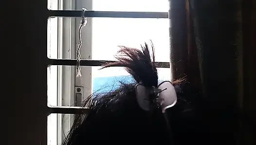 Suudi 60 yaşındaki ateşli kayınvalide otel odasında oğlu tarafından sikiliyor - büyük göte boşalma