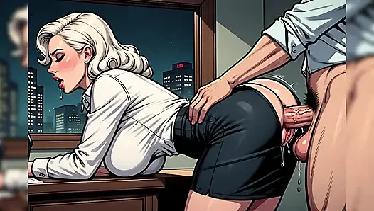 Office Sex Comic Style