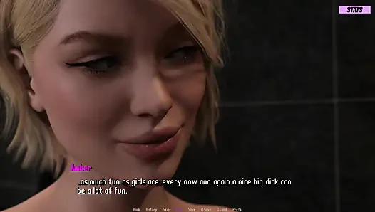 Awam MILF Amber in Her Desire - S1 Remastered - Chapter 10 - Dirty Pleasures, Pissing on Her Tits and Lesbian Play