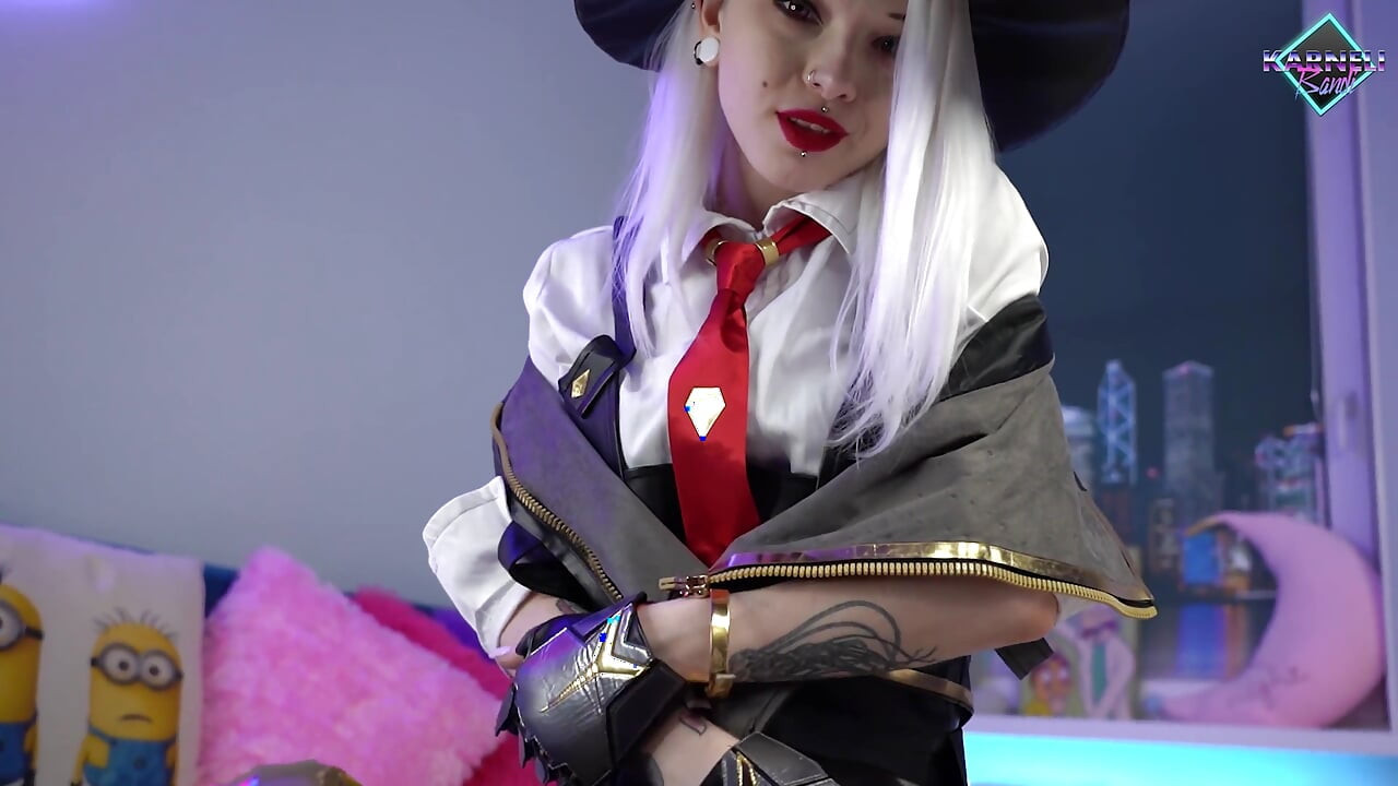 Overwatch Ashes plays with her tight holes. Karneli Bandi