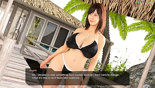 Pulau bulan madu oleh tk8000 - menggerayangi memek penyapu itu di kontolku 3