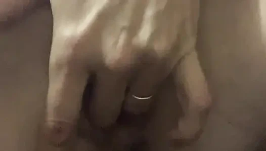 Fingers everywhere for a good French slut