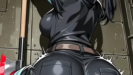 Hentai anime - My neighbor wants my ass and fucks me when my husband is not there