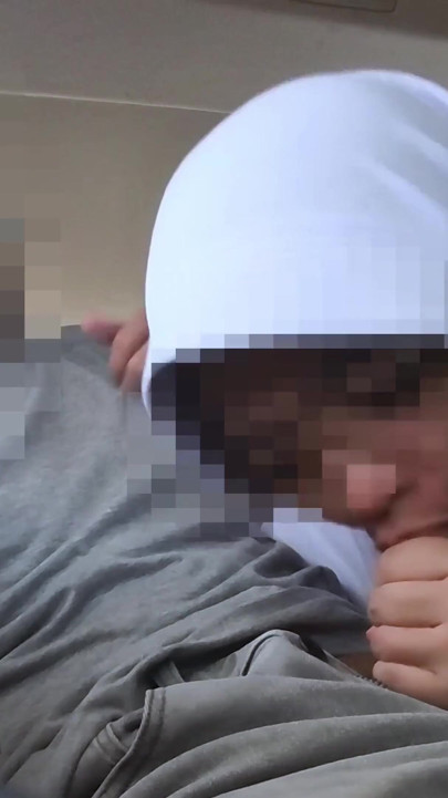 My Hijab Sister in Law Running Late, She Give Me A Car BJ For Helping Her - Minokiiko | Clip 1