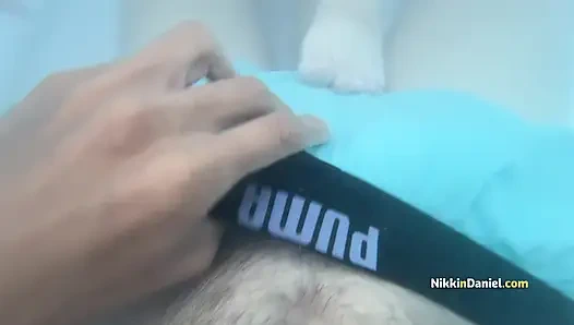 Отпраздновал нашу годовщину в джакузи и в итоге получил двойной кримпай в ее тугую киску - Nikki n Daniel