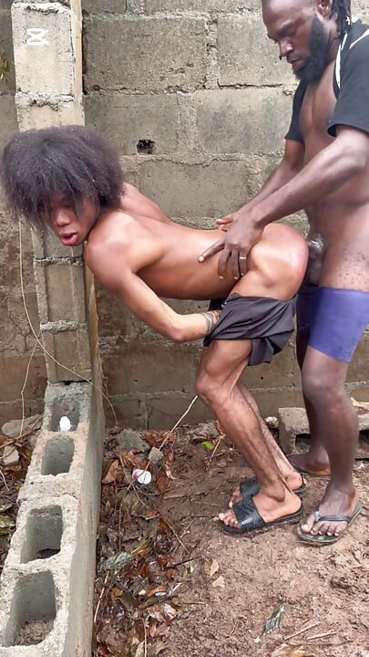 BBC Daddy Fucks Black Twink Outdoors